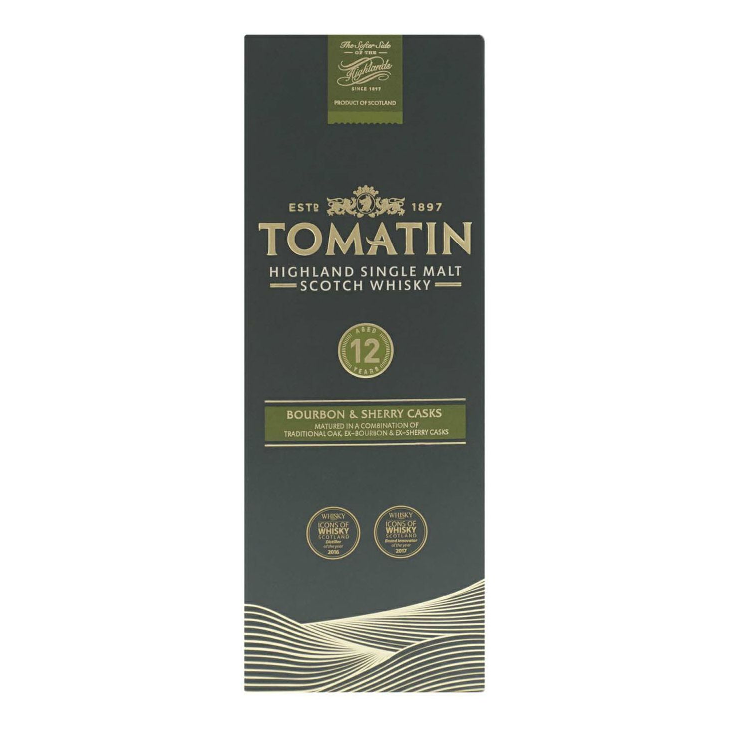 Виски Tomatin 12 лет 0,7 л