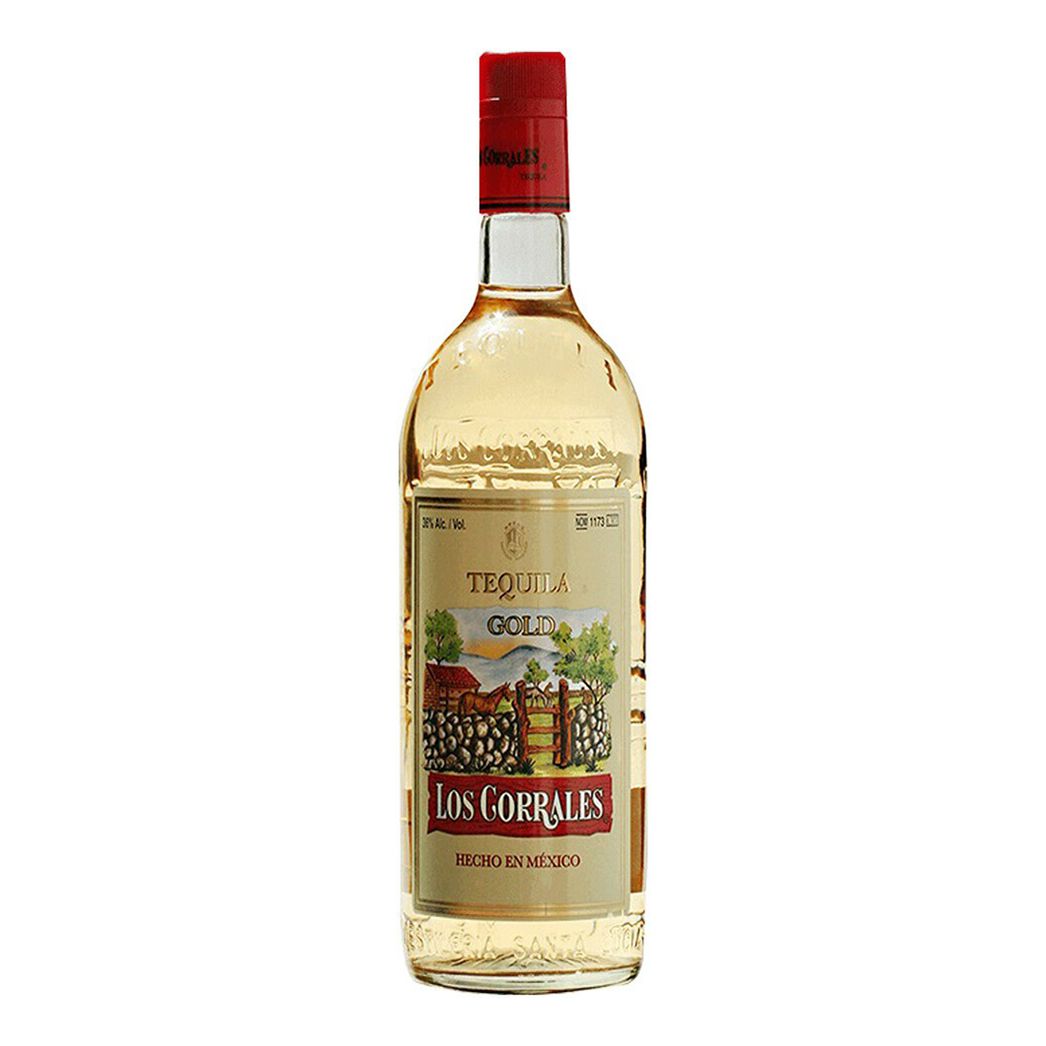 Текила Los Corrales голд 0,7 л