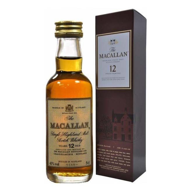 Виски Макаллан Sherry Oak 12 лет 0,05 л