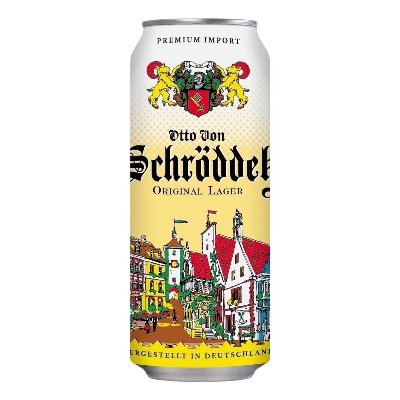 Пиво Otto Von Schrodder светлое 0,5 л