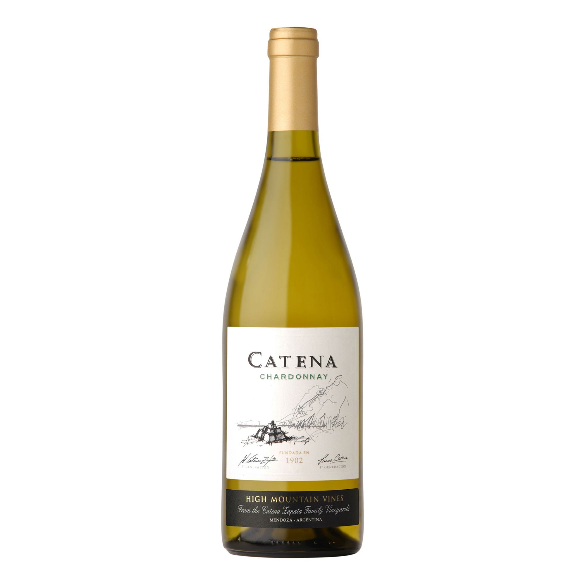 Белое сухое вино Catena Шардоне 0,75 л