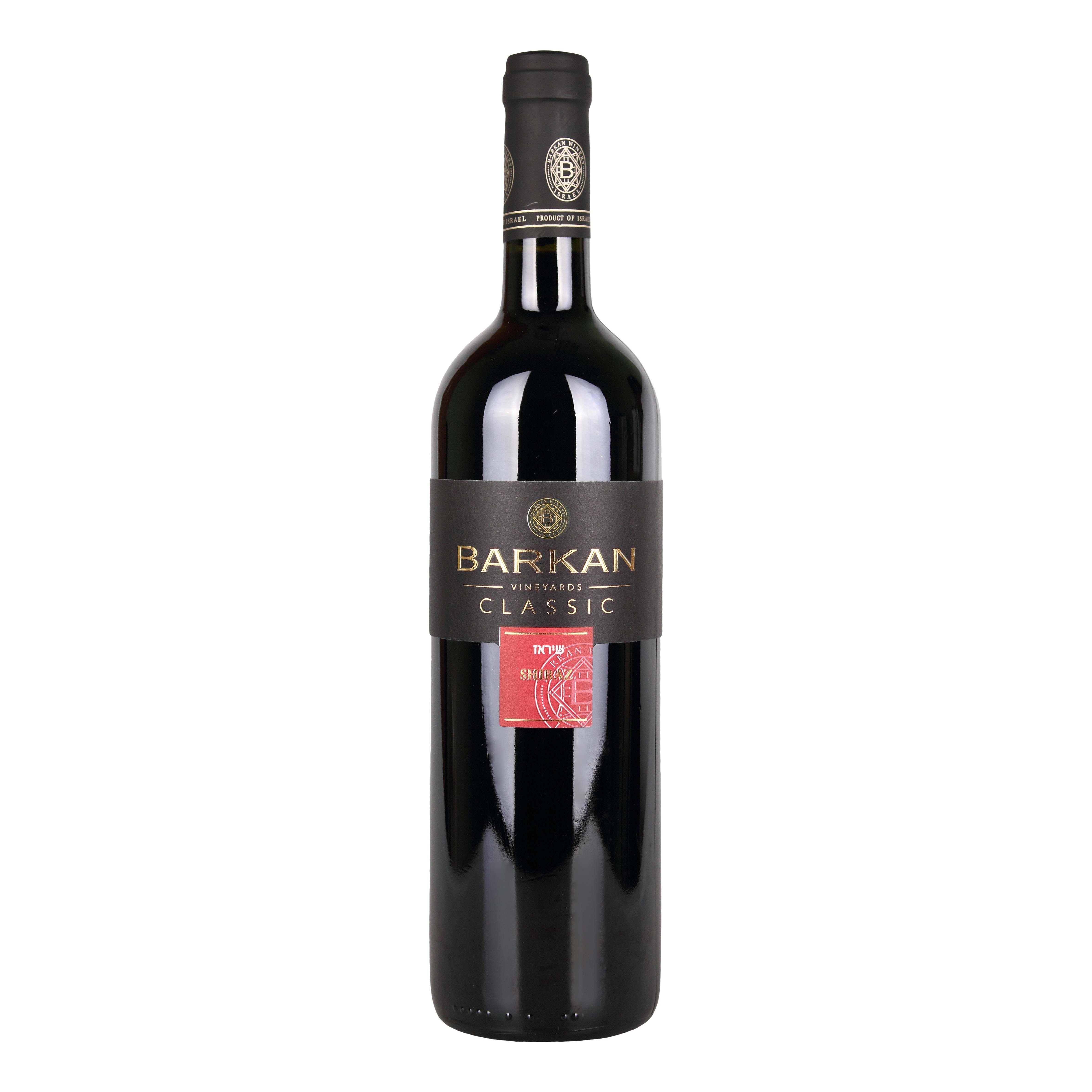 Красное сухое вино Barkan Winery Шираз 0,75 л