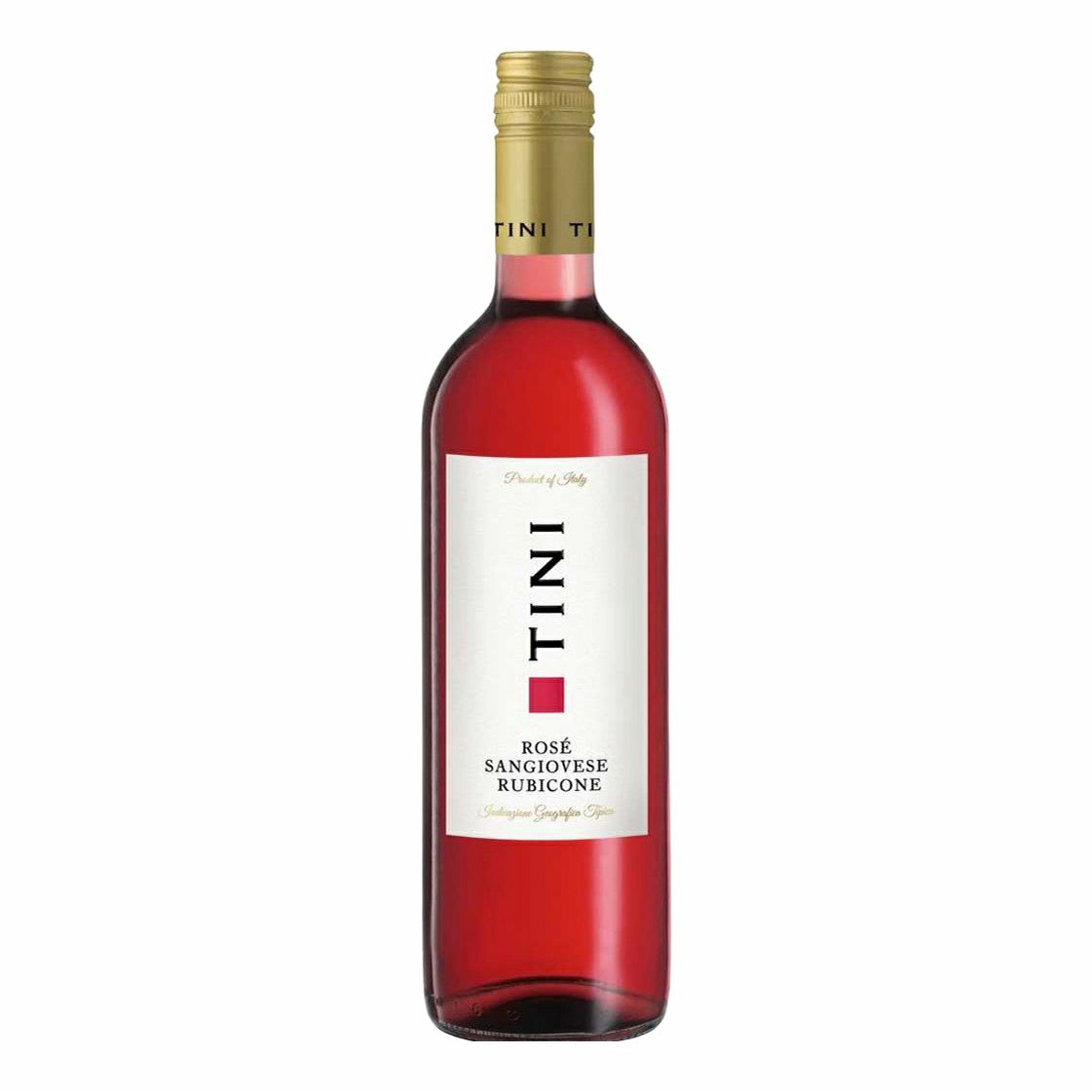 Розовое полусухое вино Tini 0,75 л