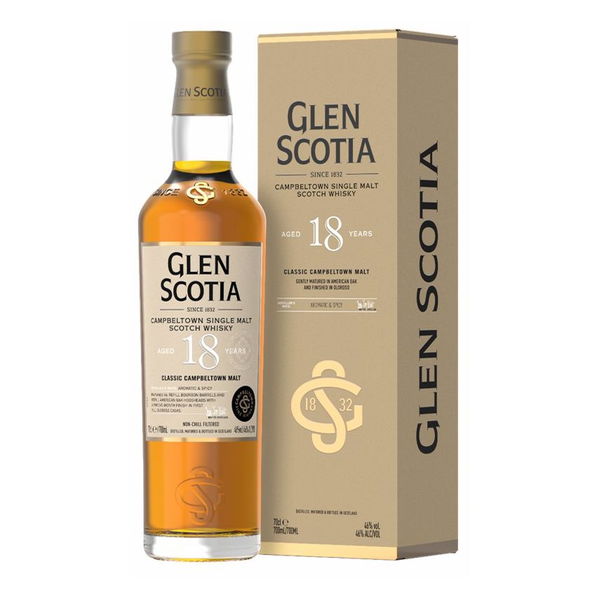 Виски Glen Scotia 18 лет 0,7 л