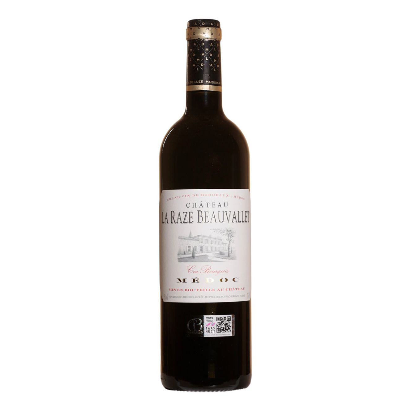 Красное сухое вино Chateau La Raze Beauvallet 0,75 л