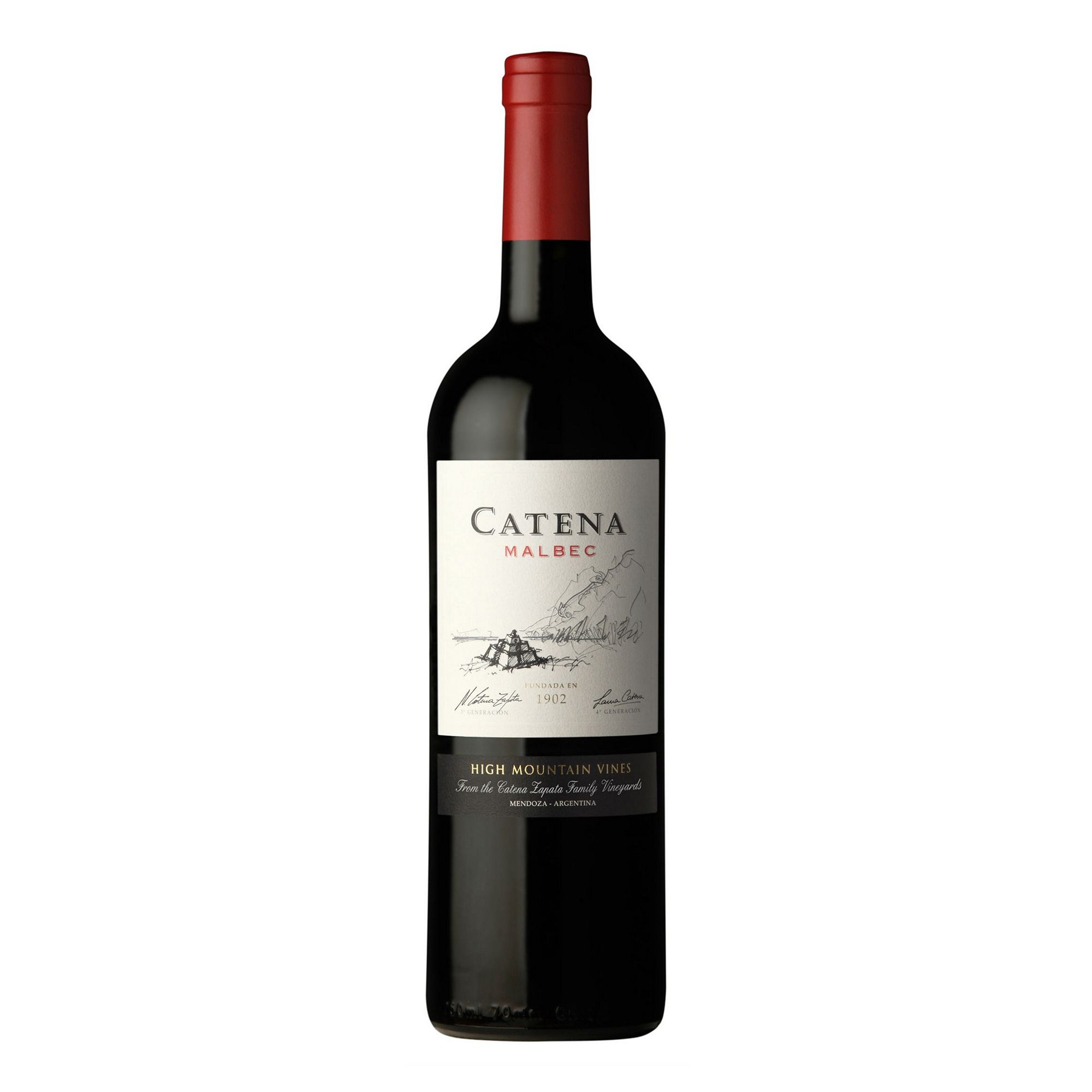 Красное сухое вино Catena Мальбек 0,75 л