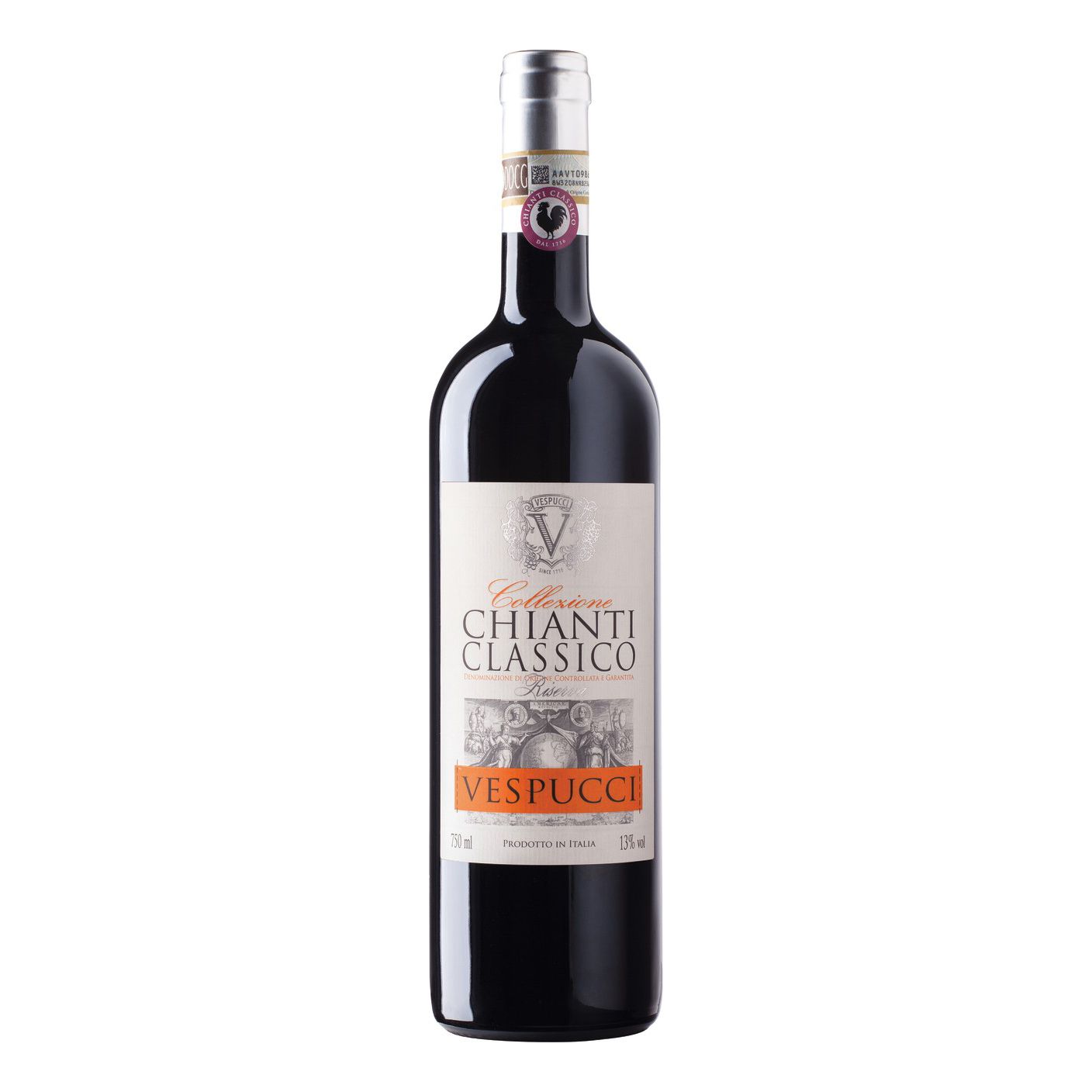 Красное сухое вино Chianti 0,75 л