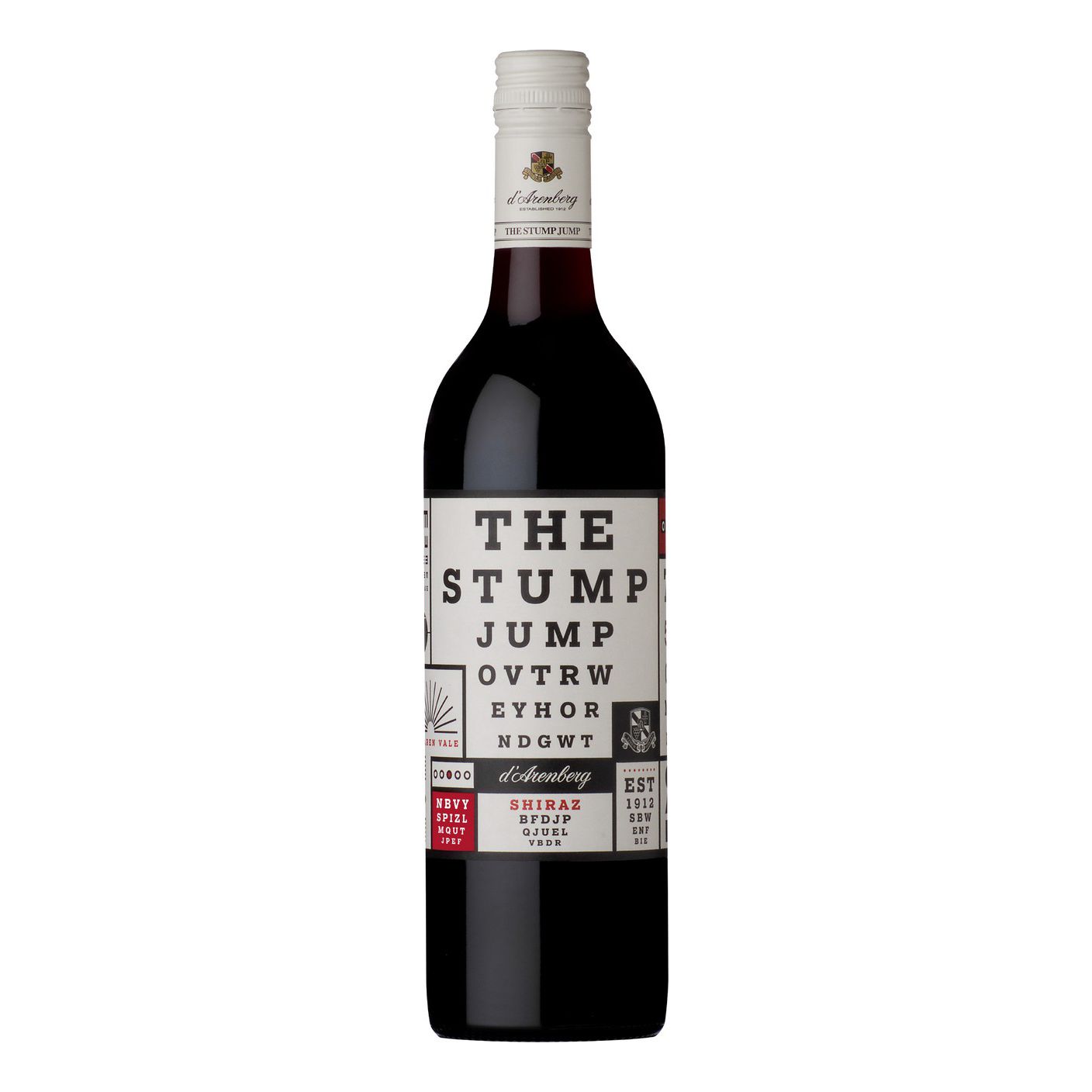 Красное сухое вино The Stump Jump Шираз 0,75 л