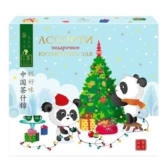 Зеленый чай Green Panda в пакетиках 48 г