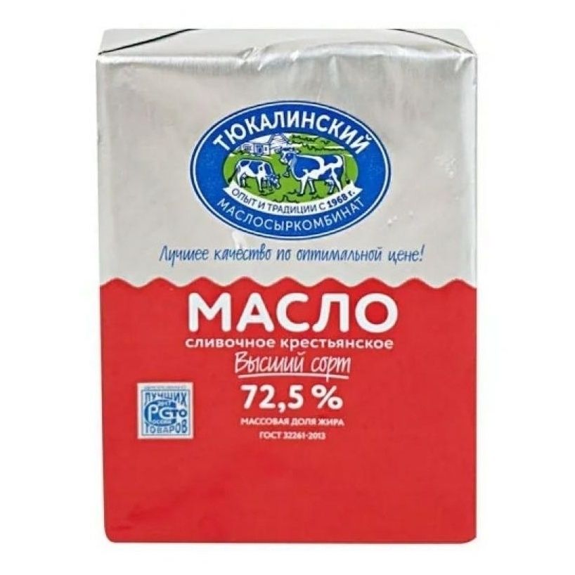 Сливочное масло Крестьянское 180 г