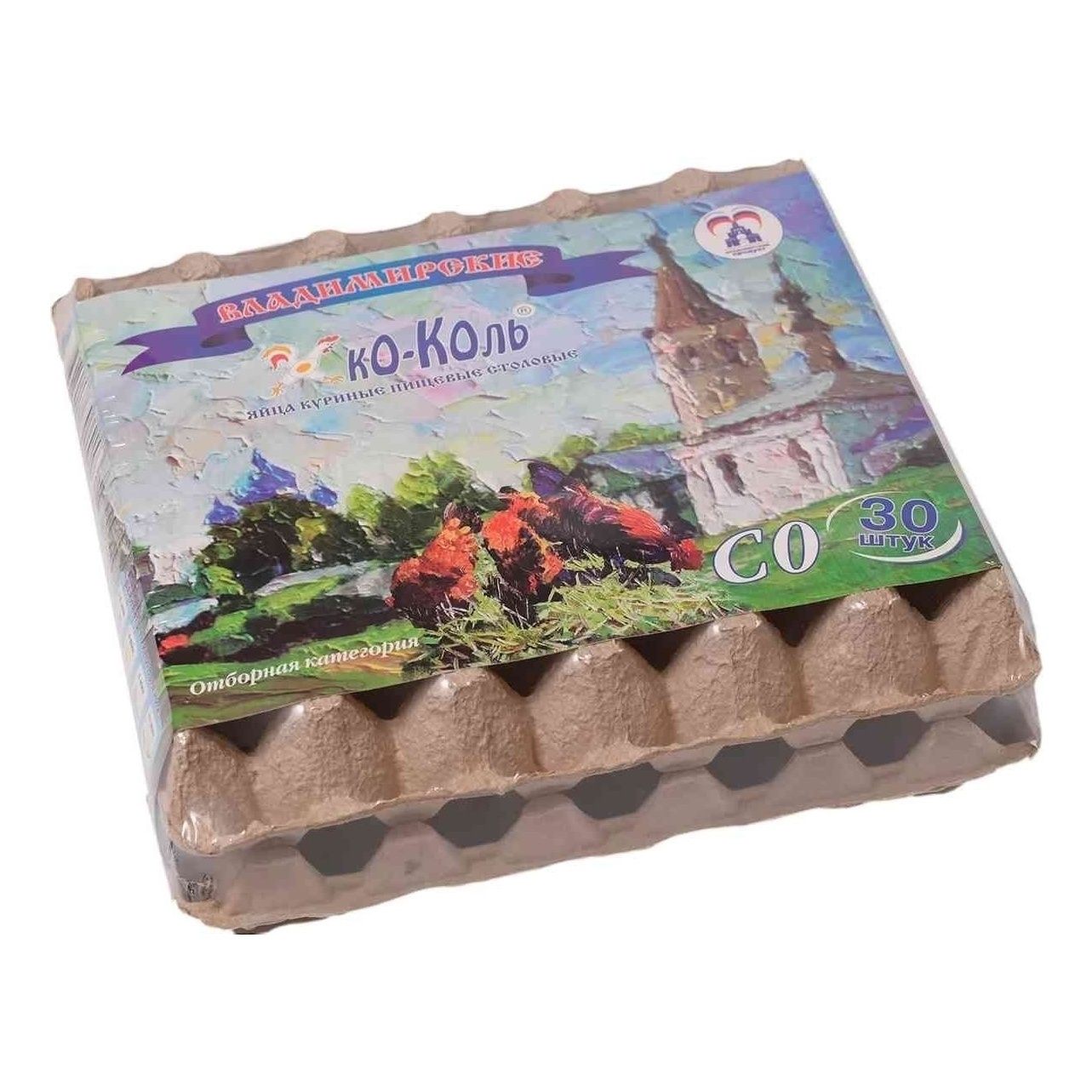 Яйца С0 Ко-Коль 30 шт.