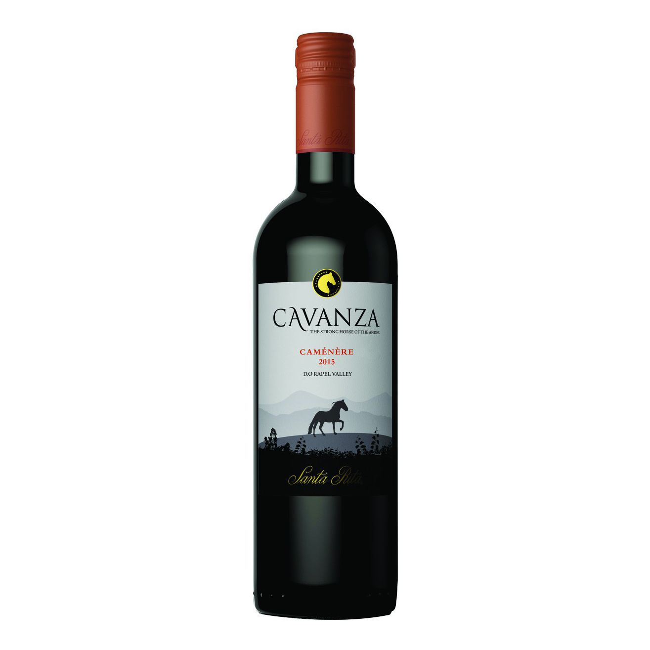 Красное сухое вино Cavanza Карменер 0,75 л