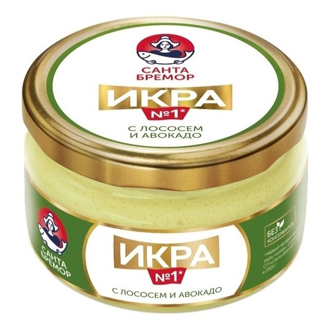 Икра мойва Санта Бремор 180 г