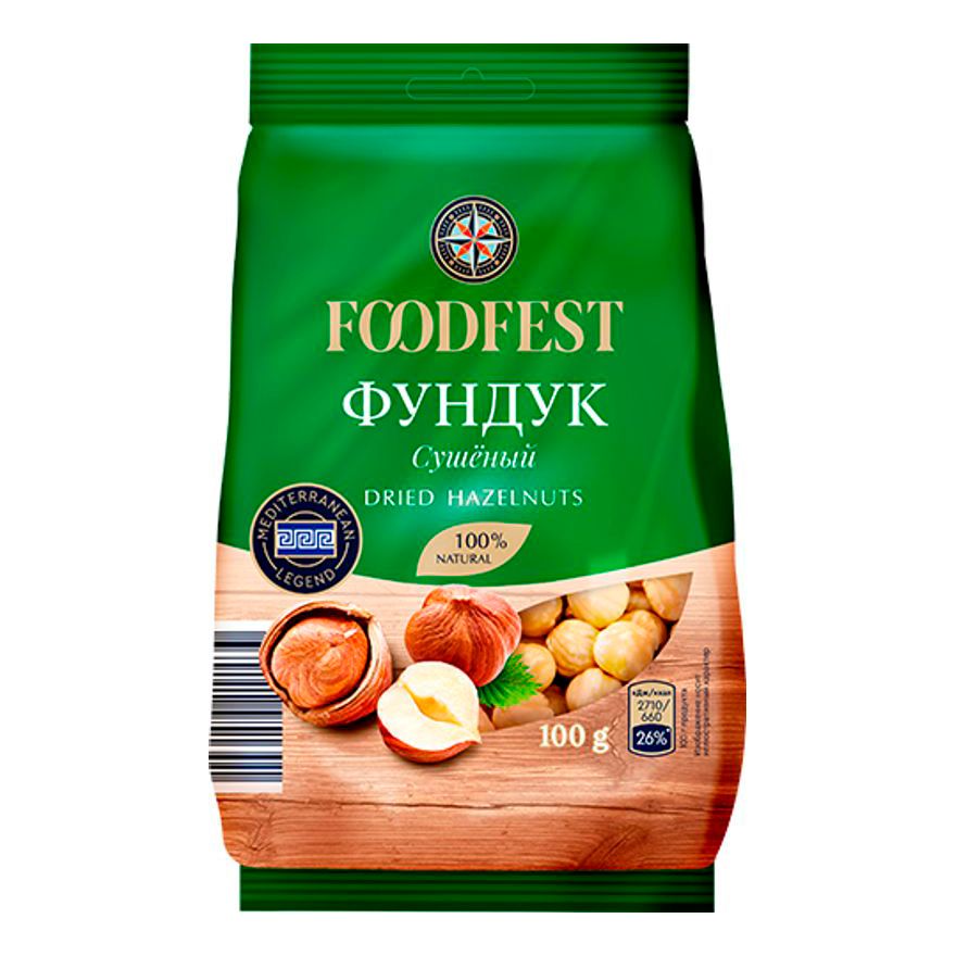 Фундук Foodfest 100 г