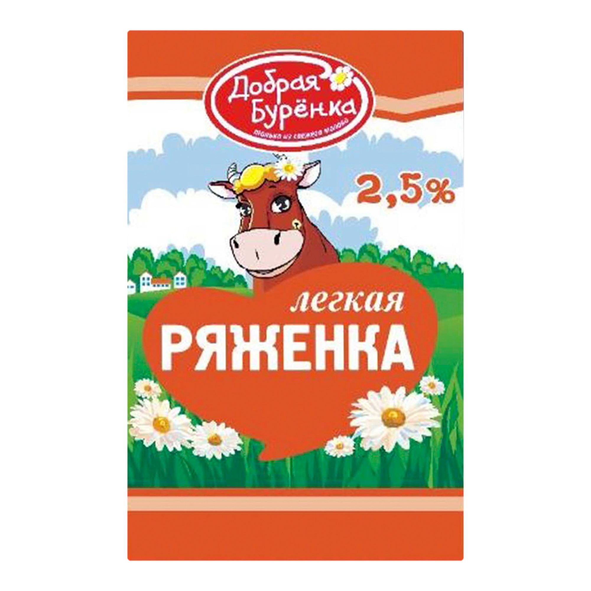 Ряженка Добрая Буренка 0,9 л