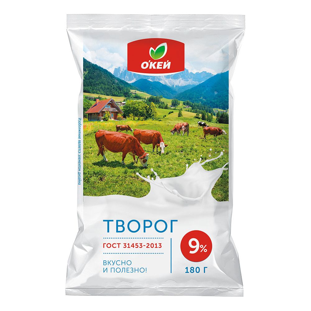 Творог О'кей 180 г
