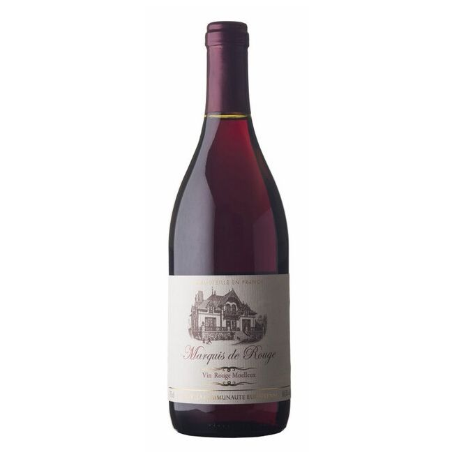 Красное полусладкое вино Marquis de Bataille 0,75 л