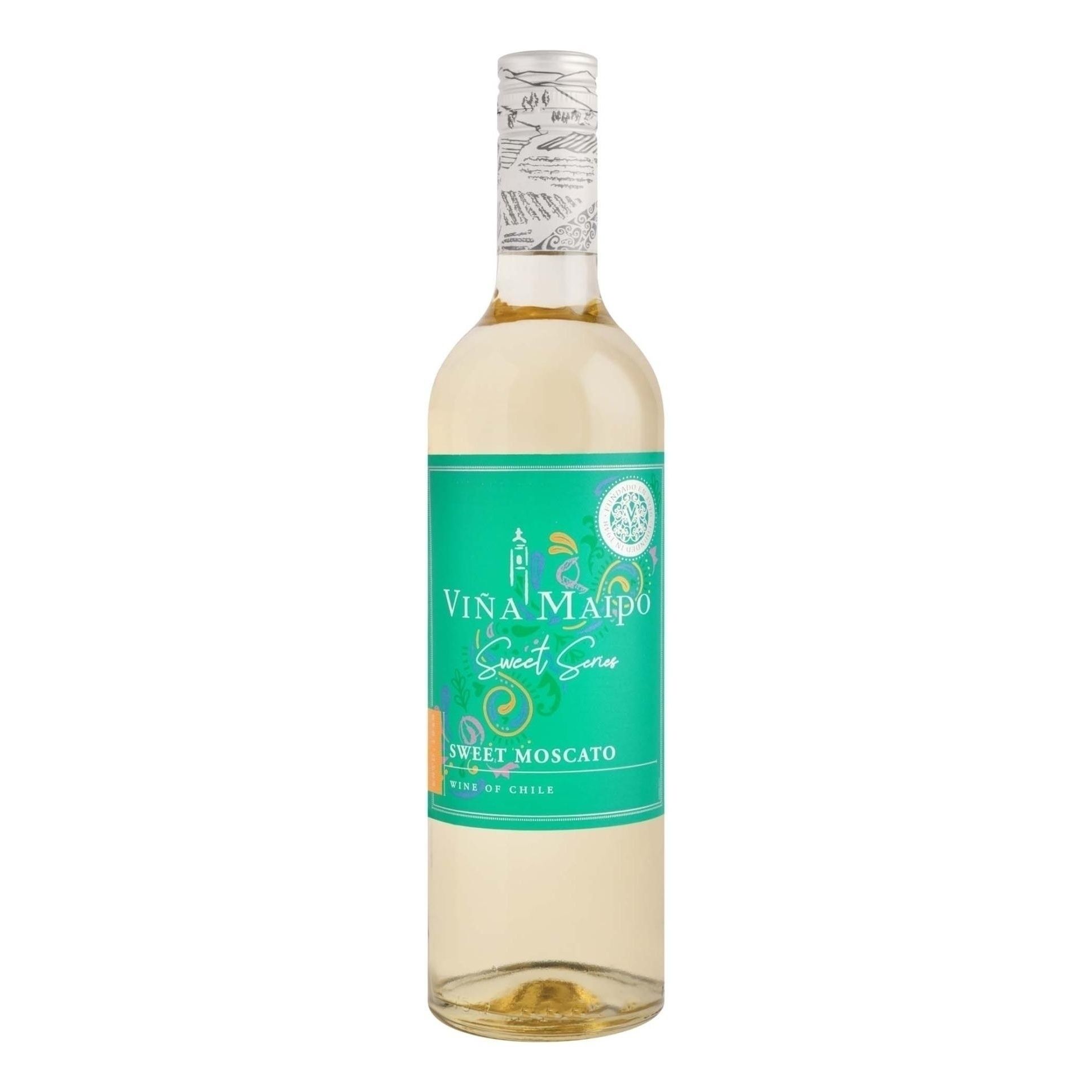 Белое сладкое вино Vina Maipo Мускат 0,75 л
