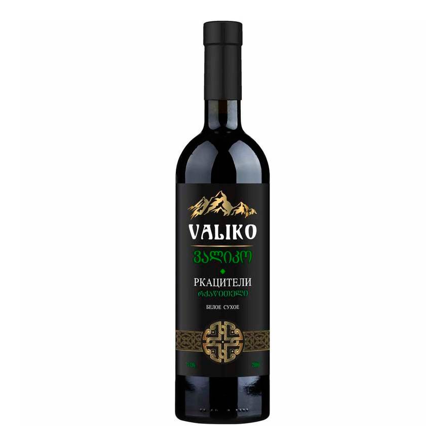 Белое сухое вино Valiko Ркацители 0,75 л