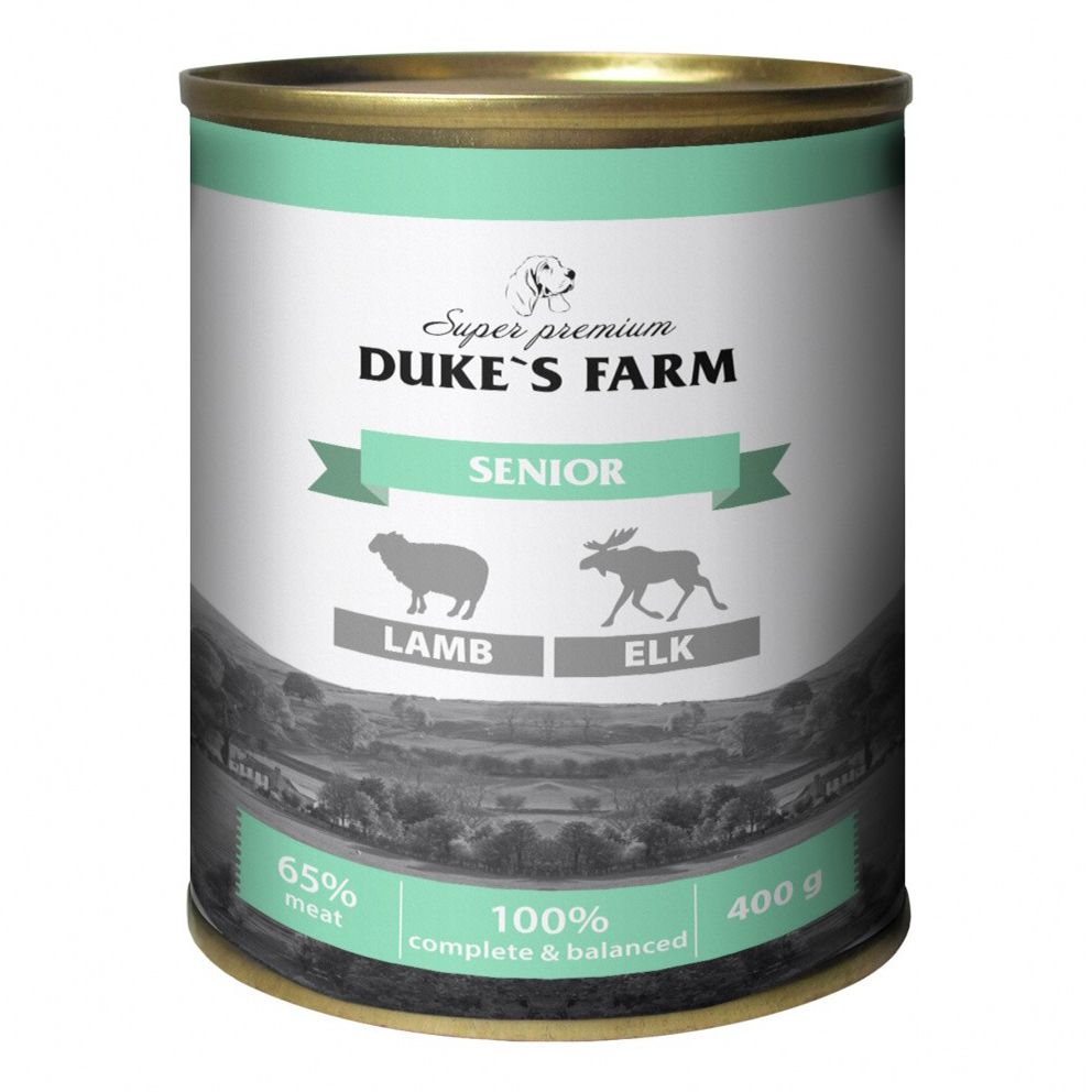 Влажный корм для собак Duke's Farm 400 г