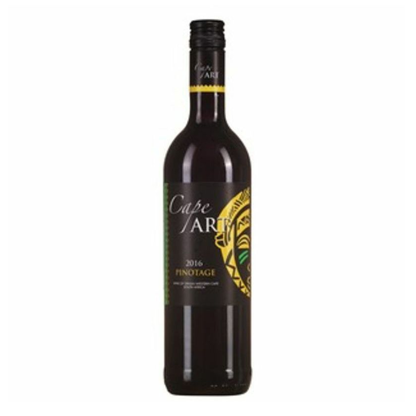 Красное сухое вино Cape Art Пинотаж 0,75 л
