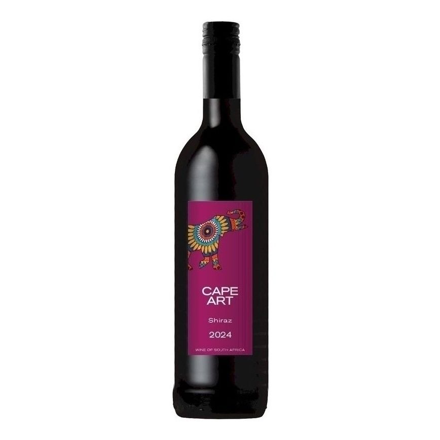 Красное сухое вино Cape Art Шираз 0,75 л