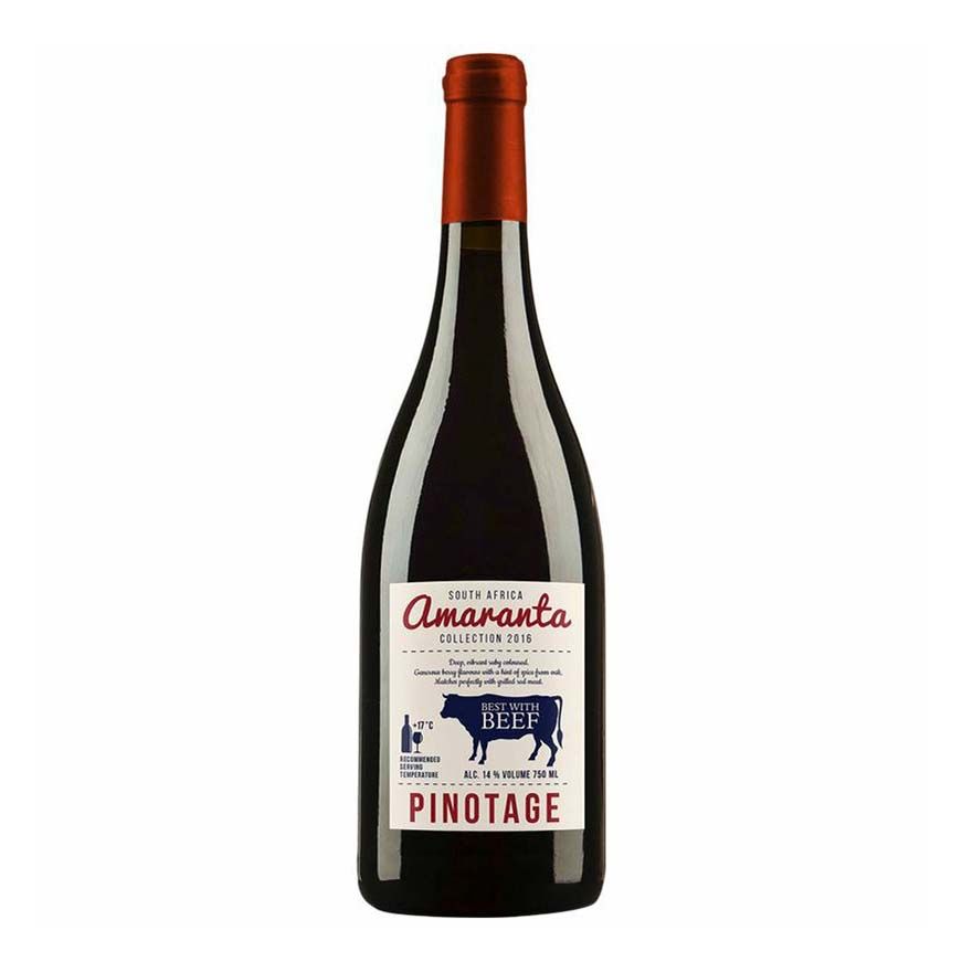 Красное сухое вино Home of origin wine Пинотаж 0,75 л