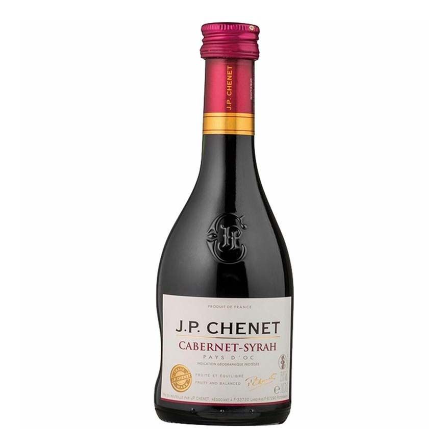 Красное полусухое вино JP. Chenet Шираз 0,187 л