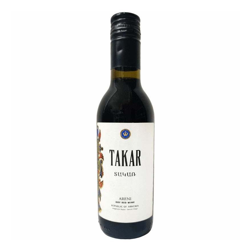 Красное сухое вино Takar 0,187 л
