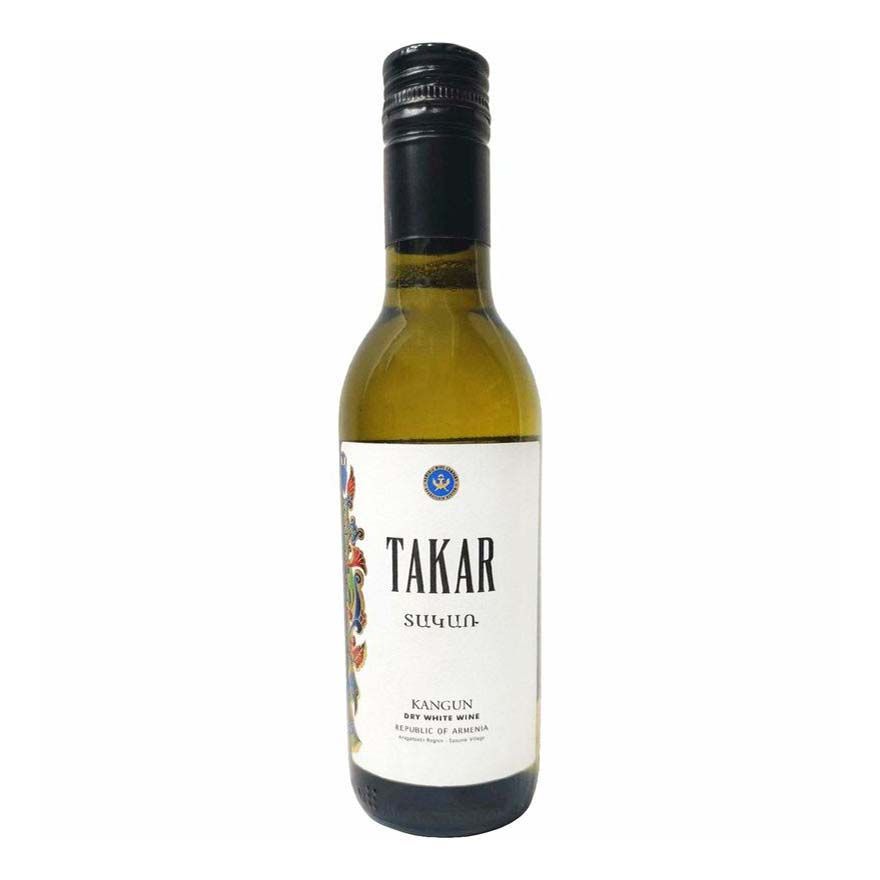 Белое сухое вино Takar 0,187 л
