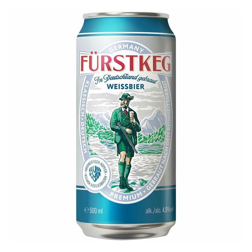Пиво Furstkeg пшеничное 0,5 л