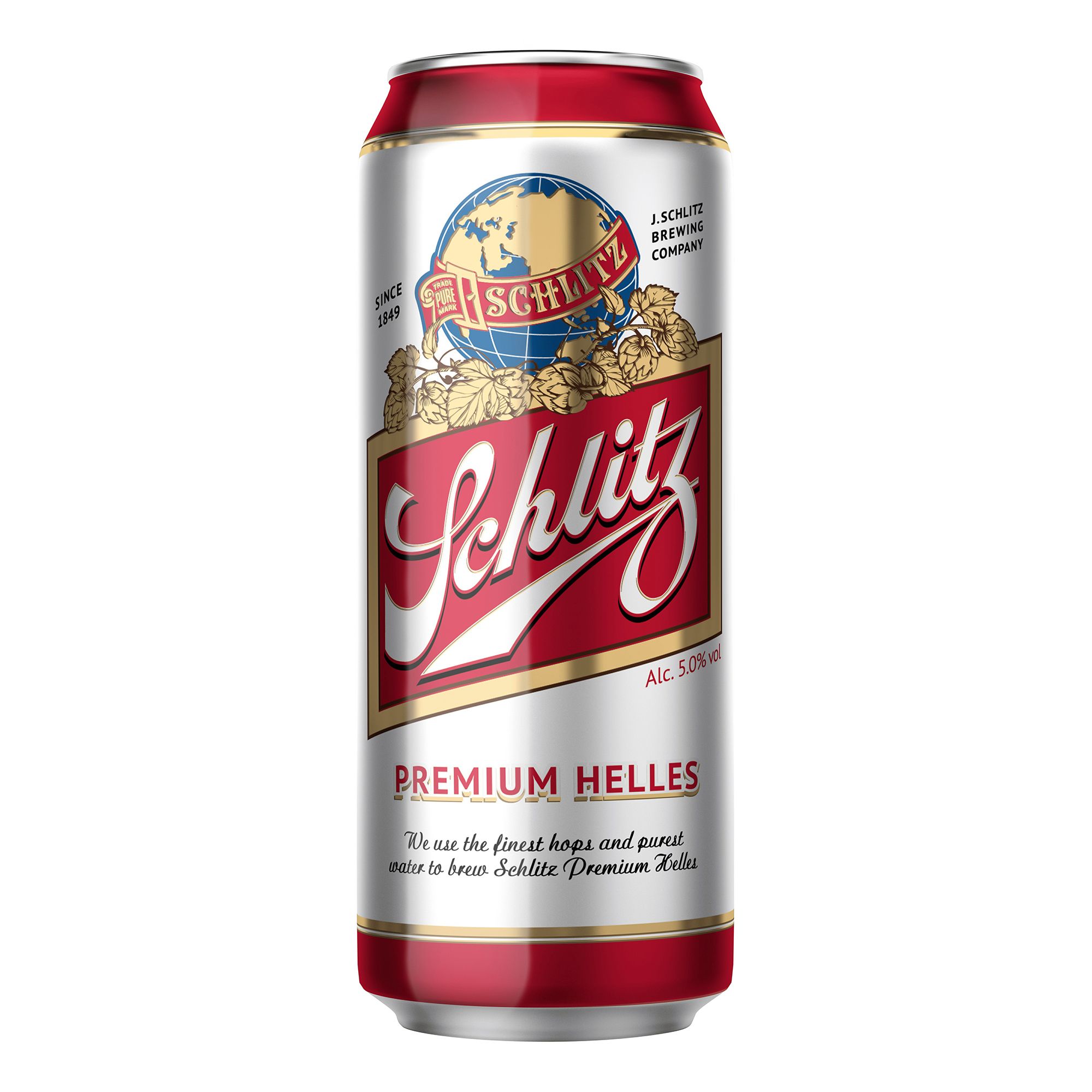 Пиво Schlitz светлое 0,43 л