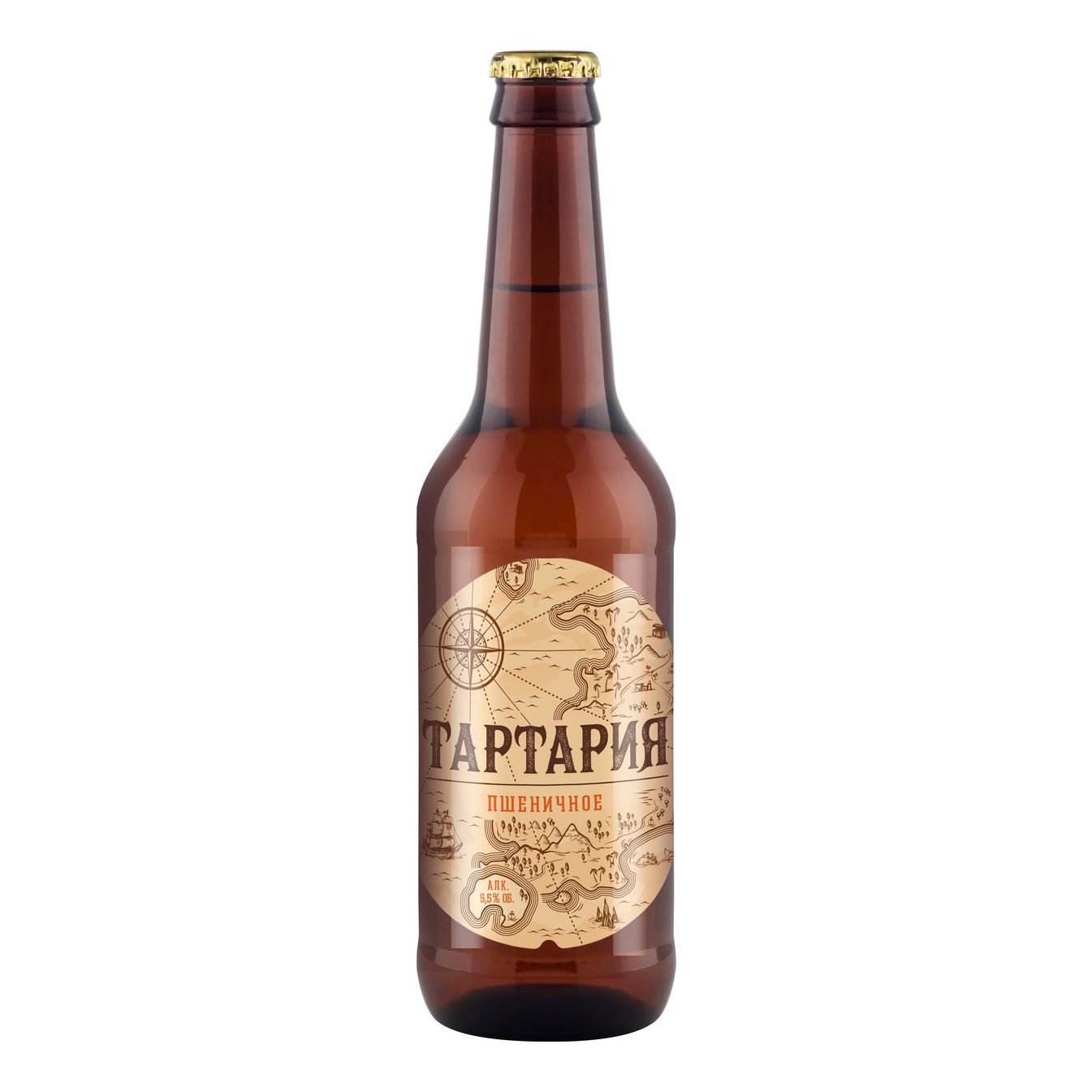 Пиво Тартария пшеничное 0,45 л