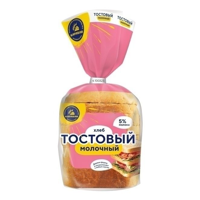 Хлеб пшеничный Каравай 350 г