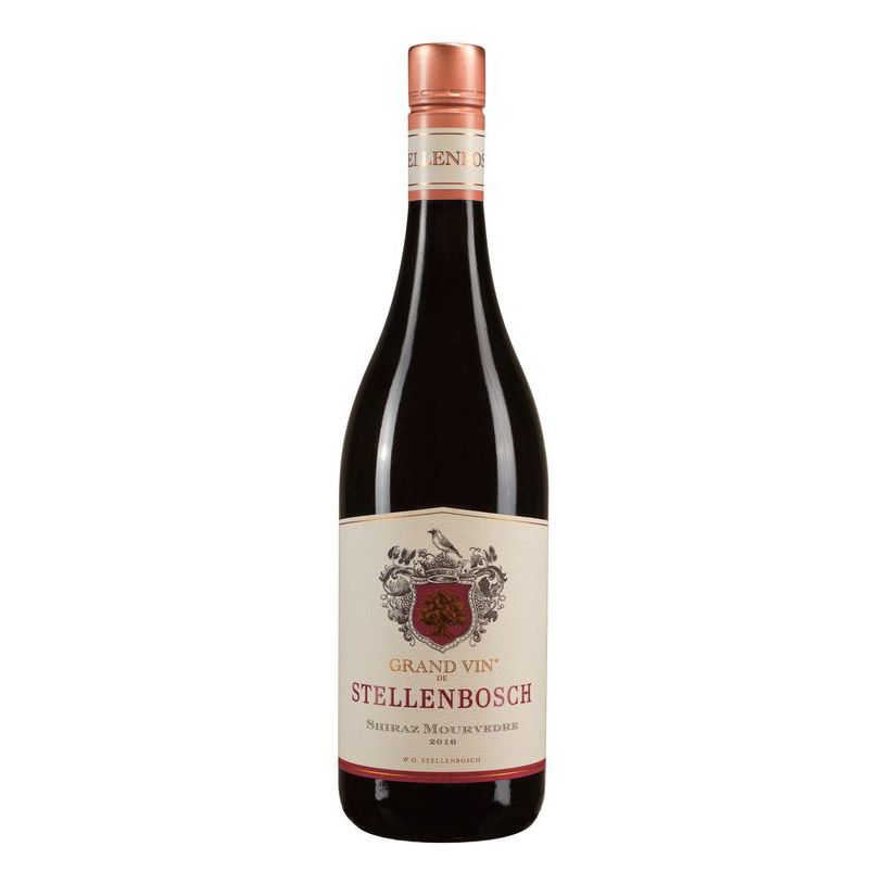 Красное сухое вино Grand Vin de Stellenbosch Шираз 0,75 л