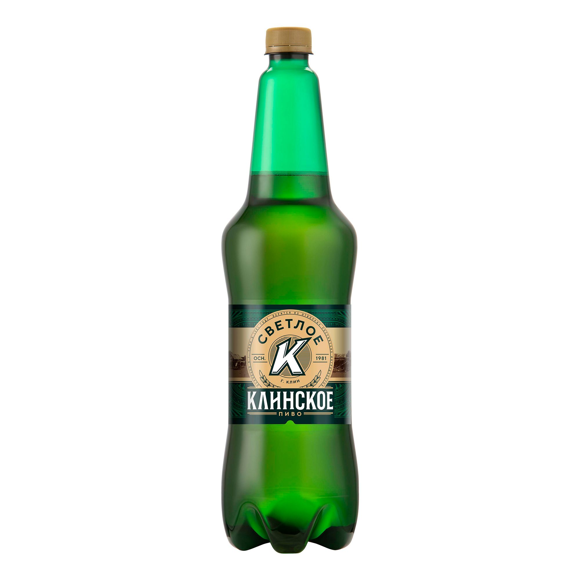 Пиво Клинское светлое 1,15 л