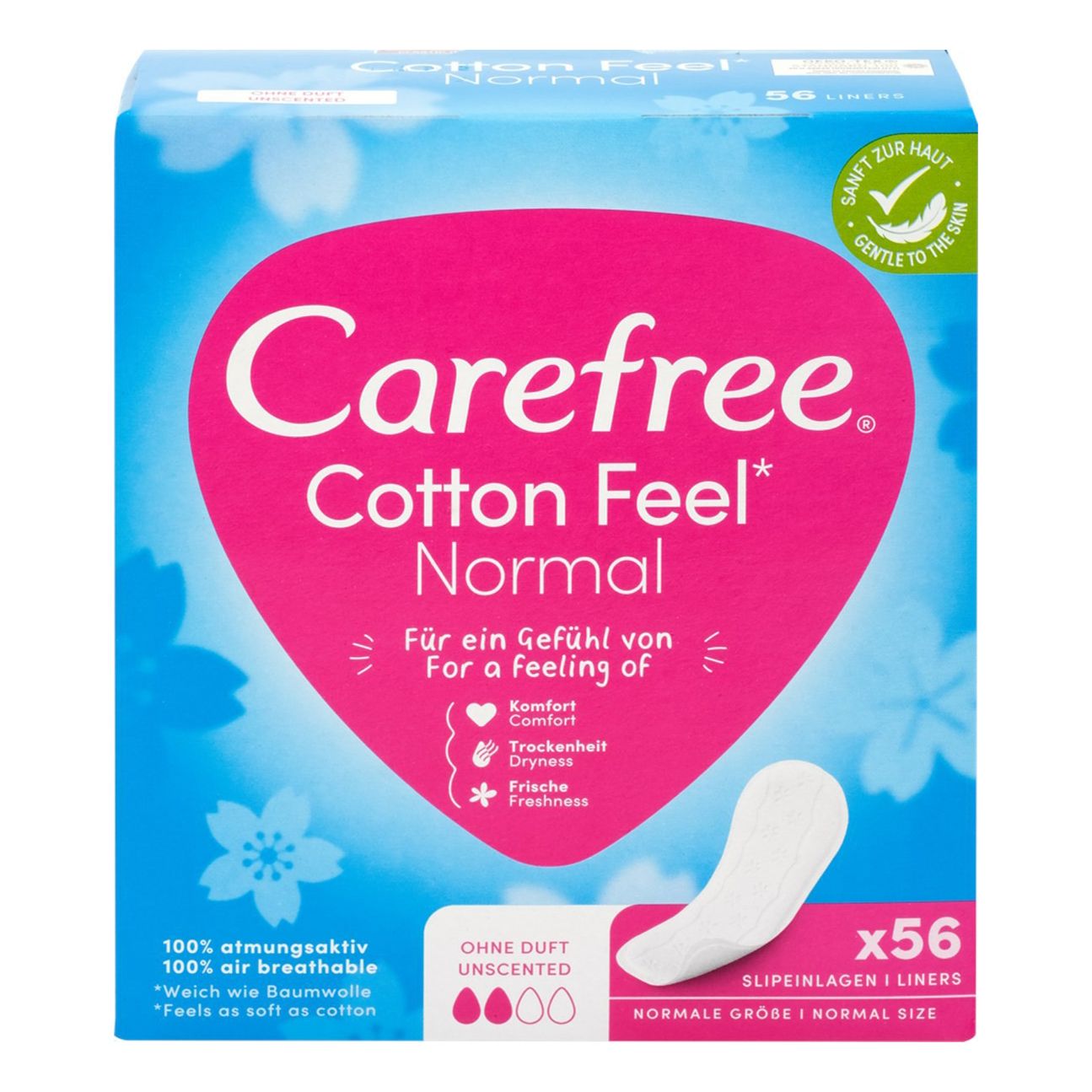 Прокладки Carefree 56 шт.