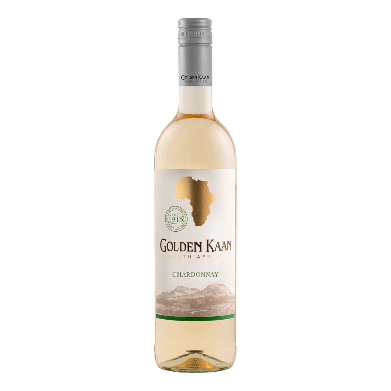 Белое полусухое вино Golden Kaan Шардоне 0,75 л