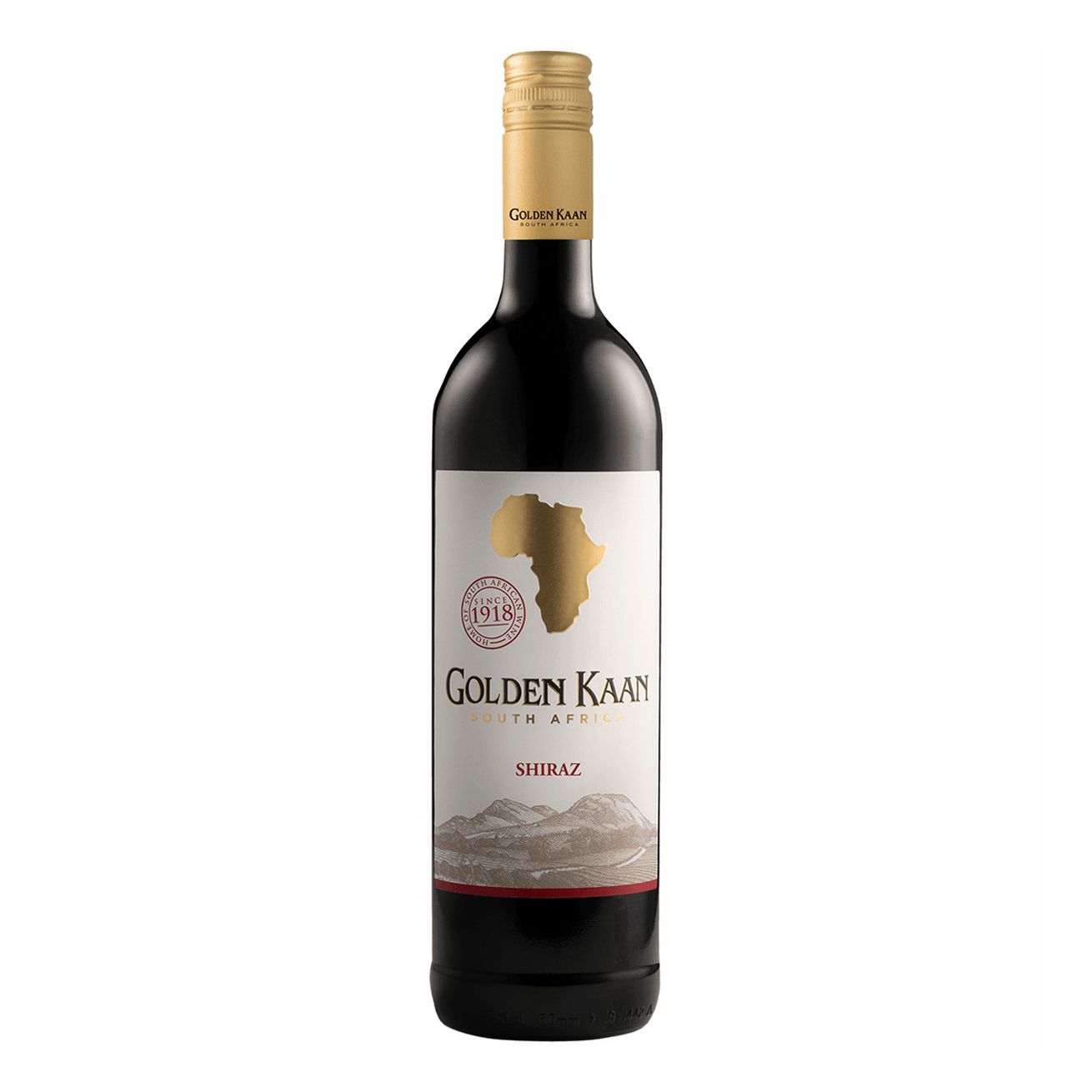 Красное полусухое вино Golden Kaan Шираз 0,75 л