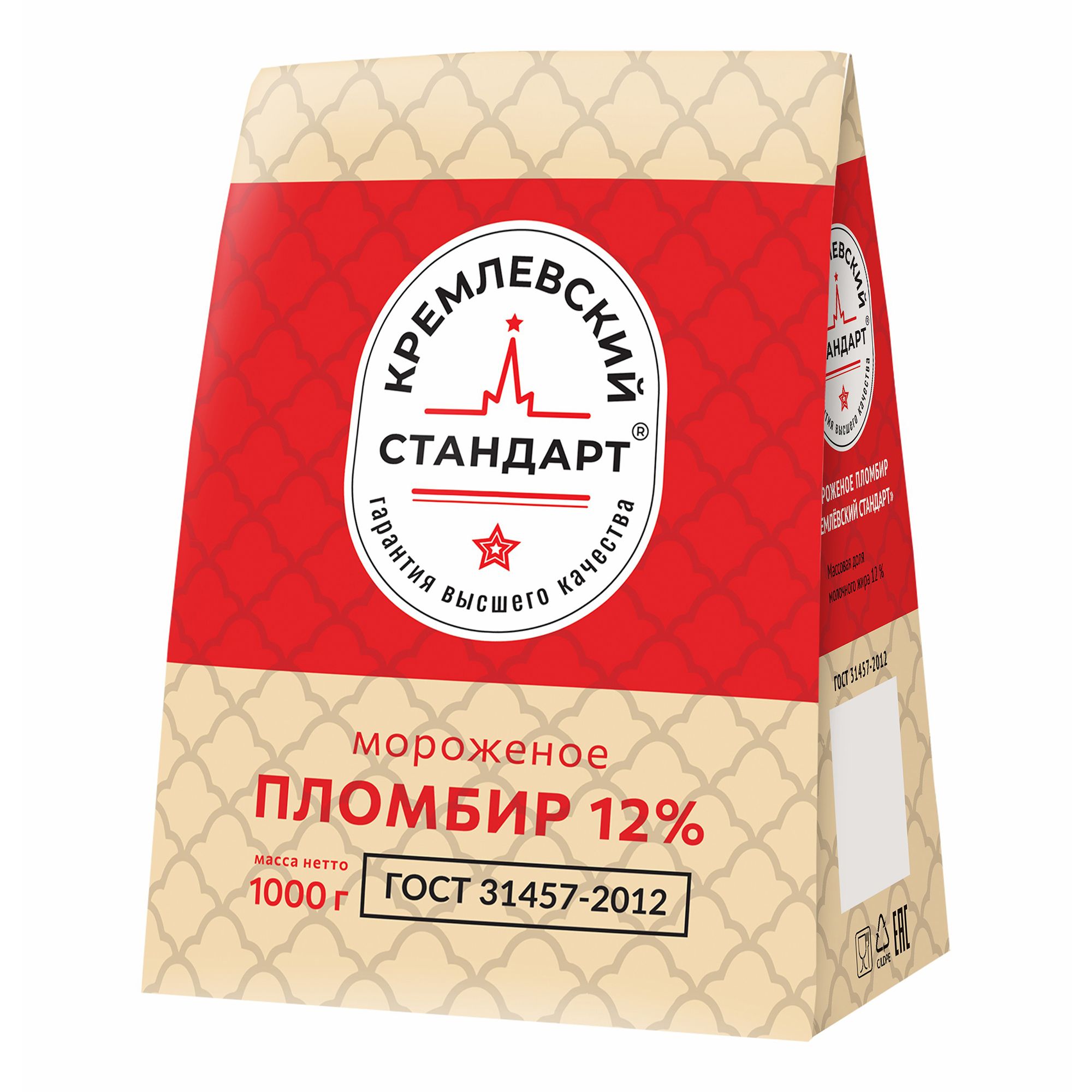 Мороженое Кремлевский стандарт 1 кг