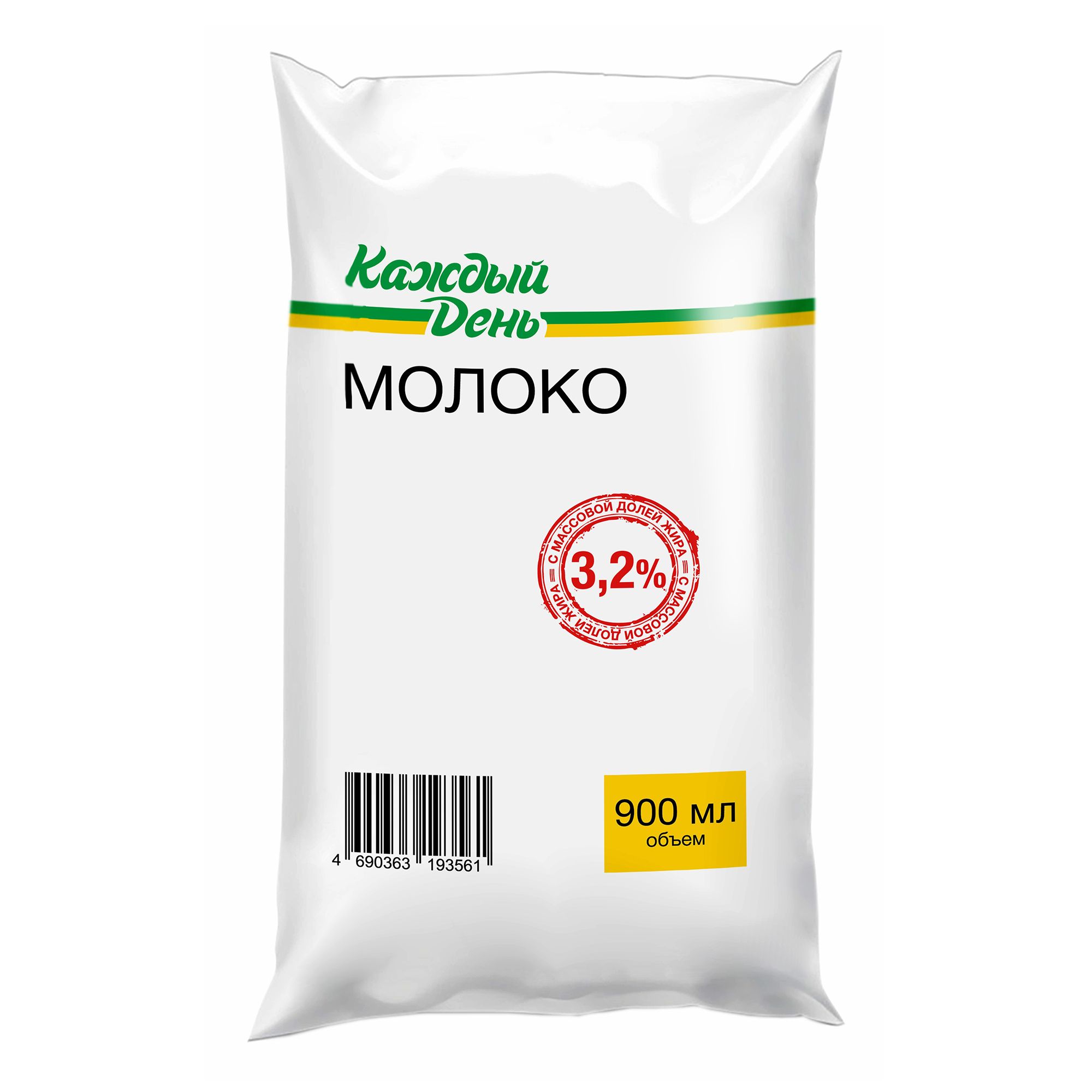 Молоко Каждый День 900 мл