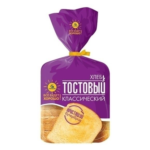Хлеб для тостов Каравай 340 г