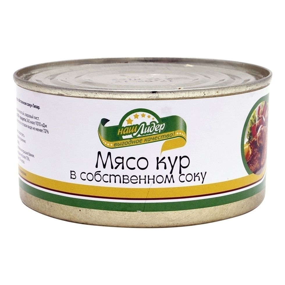 Консервы курица Наш Лидер 325 г