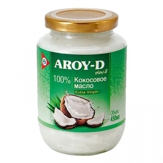 Масло кокосовое AROY-D 0,45 л