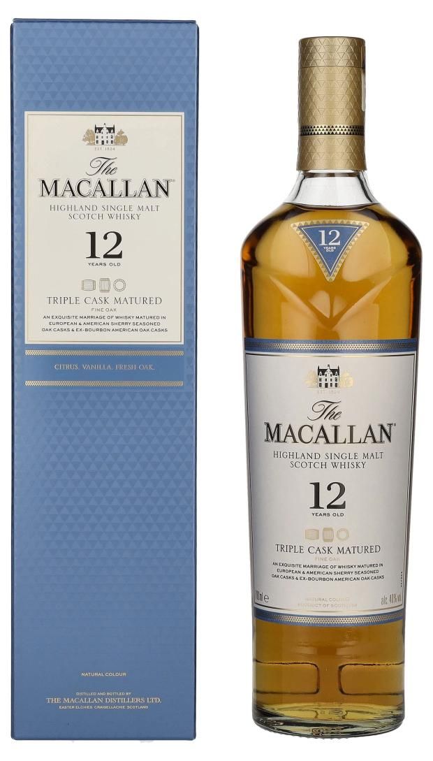 Виски Макаллан Triple Cask 12 лет 0,75 л