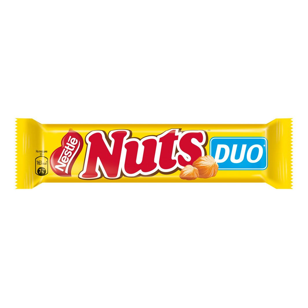Шоколадный батончик Nuts 1,58 кг