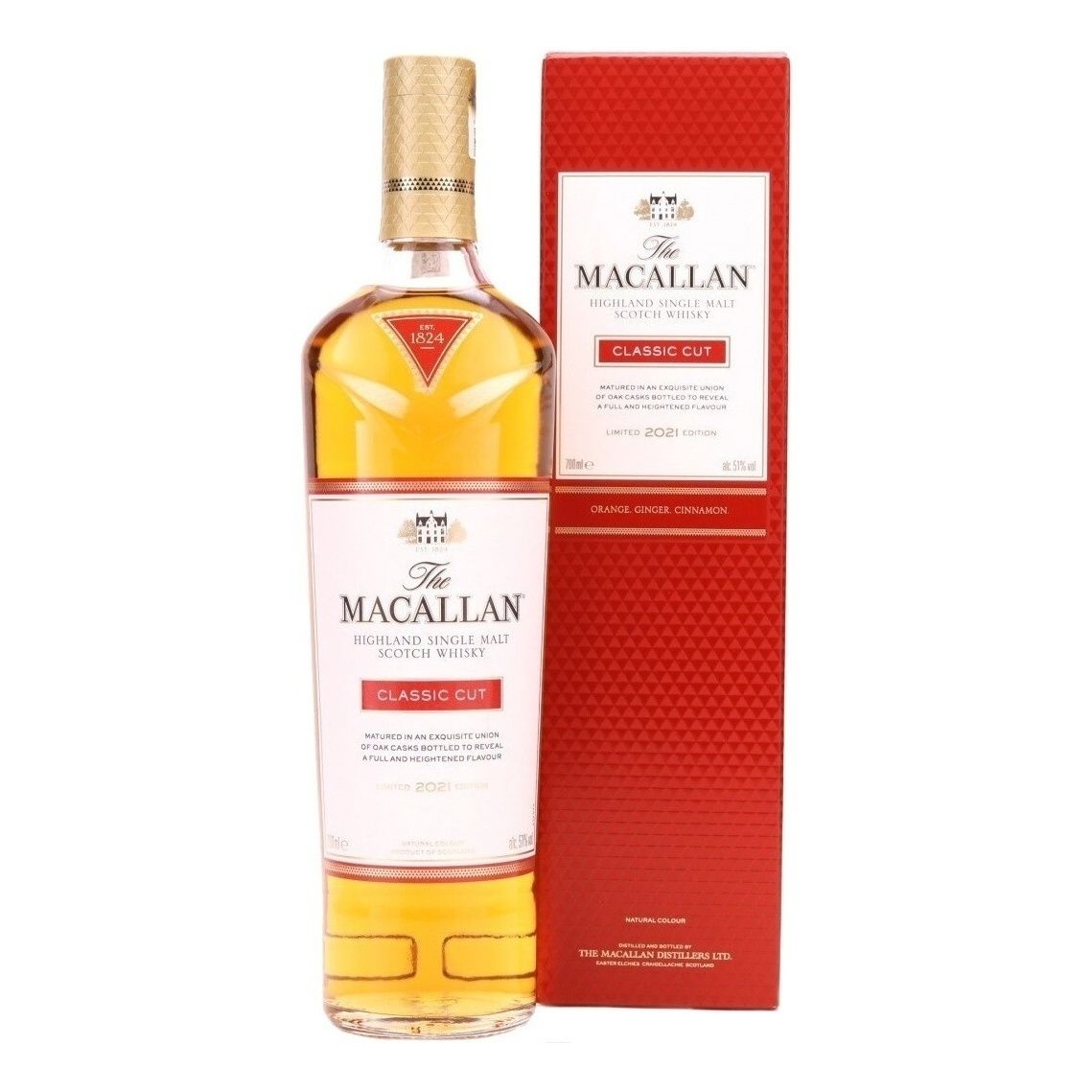 Виски Макаллан Classic Cut 0,7 л