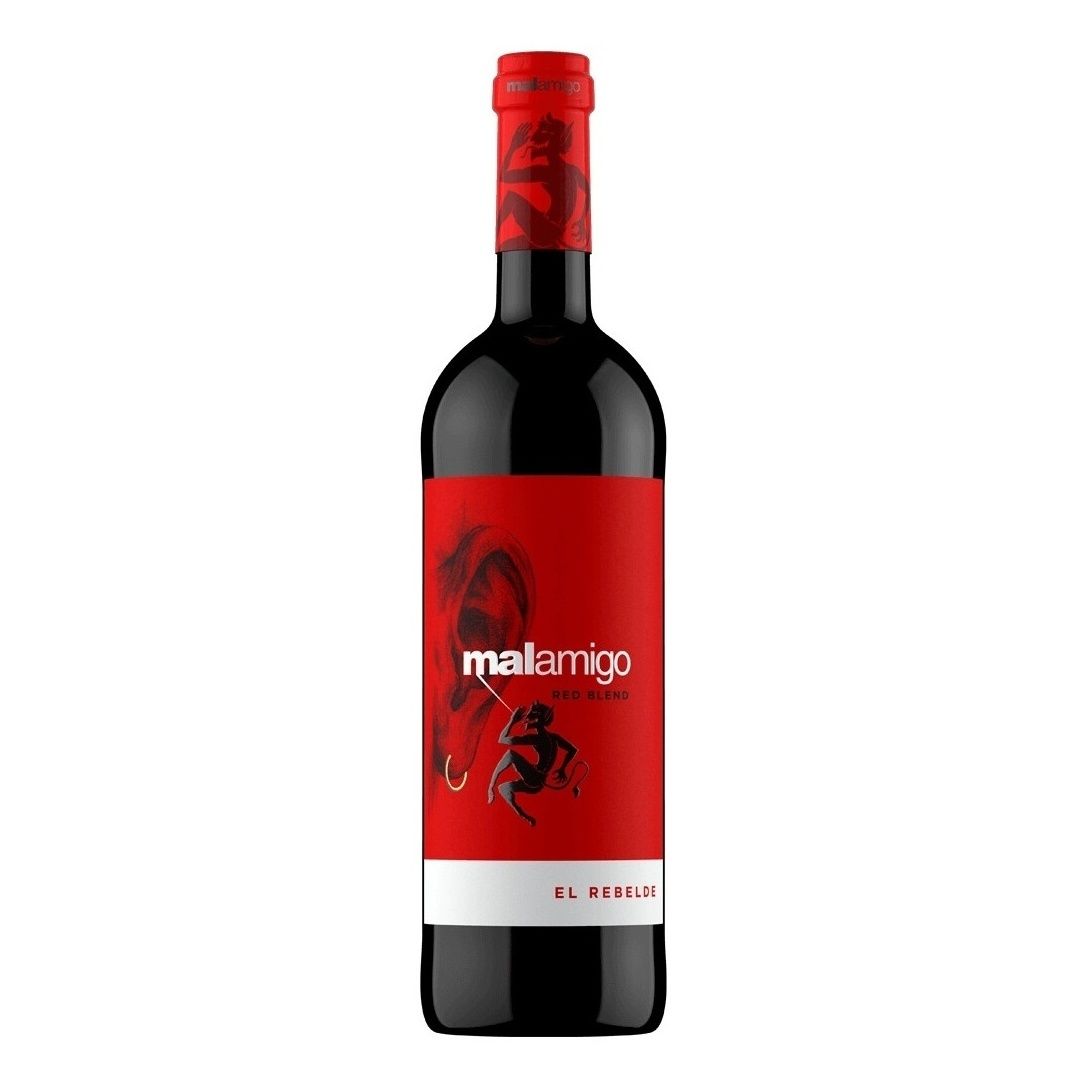 Красное полусухое вино Malamigo 0,75 л