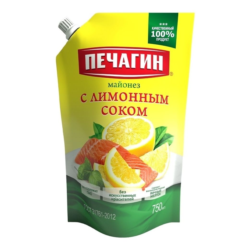 Майонез Печагин 0,75 л 0,75 л