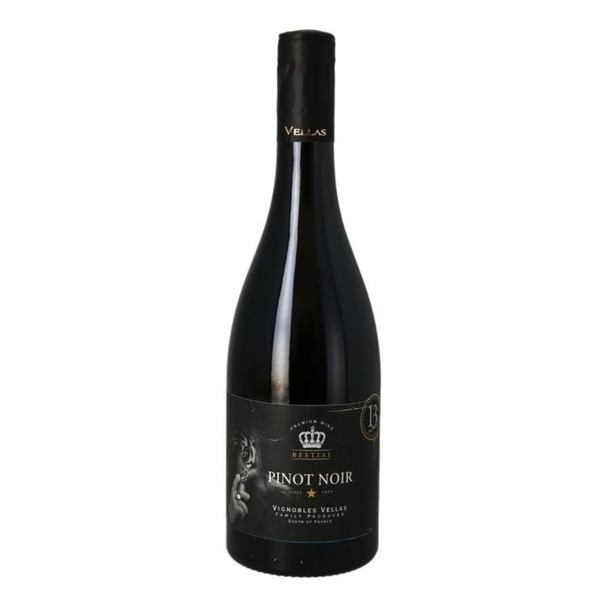 Красное сухое вино Vignobles Vellas Пино Нуар 0,75 л